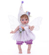 Cloveray Baby Doll, 18 Inch Reborn Baby Dolls - Realistic Lifelike Lavender Fairy Newborn Girl Doll, Real Life Baby Dolls with A