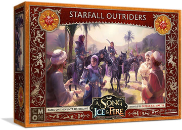 Cmon A Song Of Ice And Fire Tabletop Miniatures Game Sand Starfall Outriders Unit Box - Swift Cavalry Of The Dornish Sands, Stra