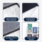 Hesplus 900 Pockets Soccer Card Binder, Soccer Trading Cards Display Case With Soccer Card Sleeves Card Holder Protectors Set Fo