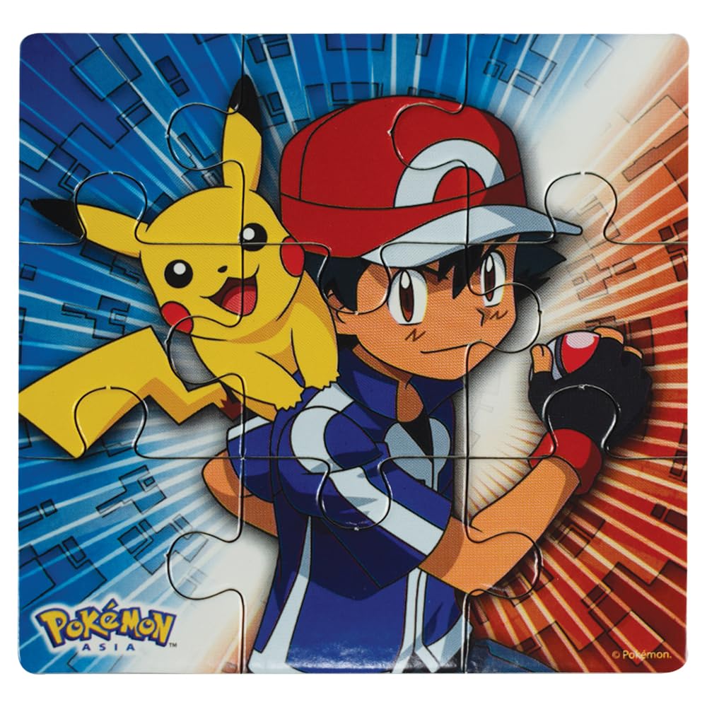 Pokemon Style Characters Zigsaw Puzzle, Pack Of 6, Total 96 Pieces, Assortment 2