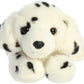 Aurora® Adorable Flopsie™ Domino™ Stuffed Animal - Playful Ease - Timeless Companions - White 12 Inches