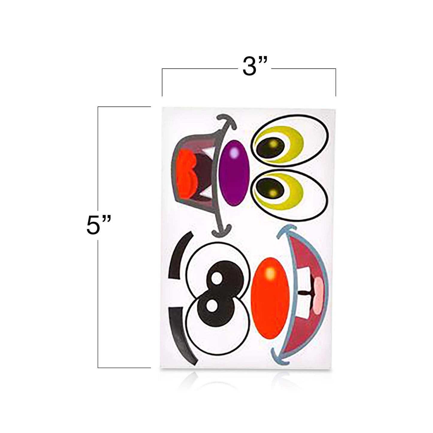 ArtCreativity Halloween Pumpkin Stickers for Decorating - 12 Sheets - Jack-o-Lantern - 26 Pumpkin Decorating Stickers - Cute Hal
