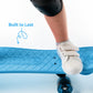 Ookkie Kids Learner Skateboard - Blue, Plastic Material, Safe for Beginners