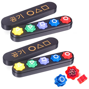 Yipintang Weighted Design Gonggi Game Set with Steel Balls, Korean Stone Catching, Skill Development & Coordination, Family Trav