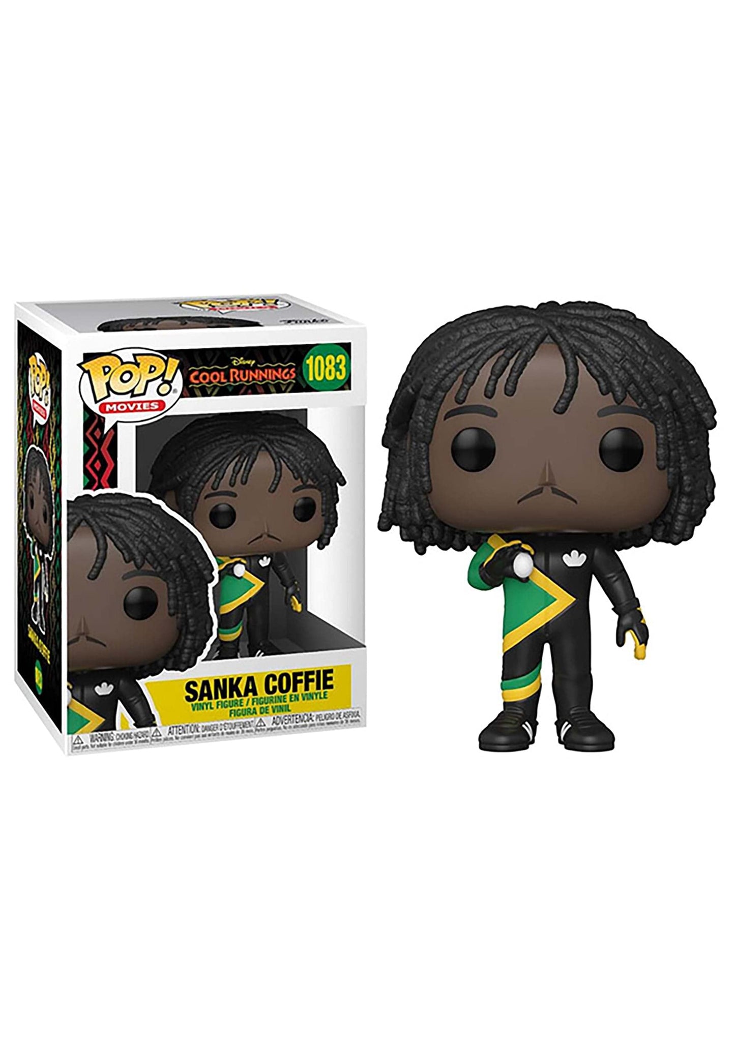 Funko POP Cool Runnings Sanka Coffie Vinyl Figure, 3.75 inches, Multicolor, Model 48673