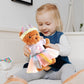 Set Of 2 Summer Teddy Bear Clothes Cap & Gow Outfit Fits Make Your Own Most 14'' - 18'' Bear Plush Stuffed Animal Outfit Pet Dog