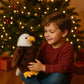 Weigedu American Hawk Eagle Stuffed Animals, Eagle Plush Toys For Boy Girl Kids Birthday, 12 Inches