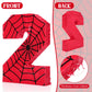 Simgoing Number 3 Spider Web Piata Bundle with Blindfold Small Piata Birthday Party Decoration for Mexican Fiesta Cinco De Mayo