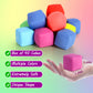 40 Pack Slow Rising Stress Cube Fidget Toys, Squishy Balls Sensory Fidget Toys For Kids Adults, Square Shape Fidgets For Classro