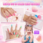 Kids Nail Polish Kit for Girls Gifts- Nails Makeup Toy Set for Kids Christmas Birthday Thanksgiving Gift for 7 8 9 10 11 12 Year
