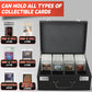 Aobople Graded Card Storage Box,Holds 136+ Psa/Gma Slab Or 632+ Toploaders,4 Row Psa Slab Case For Graded Cards Fits 3 ''X4 '' 3