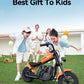 HYPER GOGO Kids Electric Bike - 3 Speed Modes, 10 MPH, Iron Alloy, Large, Green, Model EL-MB07P