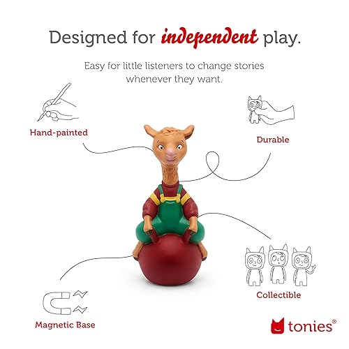 Tonies Llama Llama Audio Play Character - Medium Multicolor Plastic Toy, Model 10000749