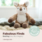 Bearington Willow Plush Fawn Stuffed Animal, 15 Inches