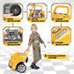 Toys for 3 4 5 6 7 8 years Old Boys, Large Truck Engine , Mechanic Repair Set for Kids, Big Truck Builder Kit, Take Apart Motor