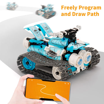 PREPOP Remote Control Robot Building Kits for Kids 6-12- 3 in 1 STEM Projects APP/RC Robotics for Kids Ages 8-12 and up, Christm