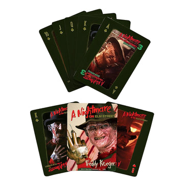 Aquarius A Nightmare On Elm Street Playing Cards - Noes Themed Deck Of Cards For Your Favorite Card Games - Officially Licensed Merchandise & Collectibles