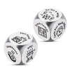 Valentines Gifts for Him Her, Anniversary Date Night Engagement Gifts for Boyfriend Couples 2 pcs Food Date Night Dice Set Decid