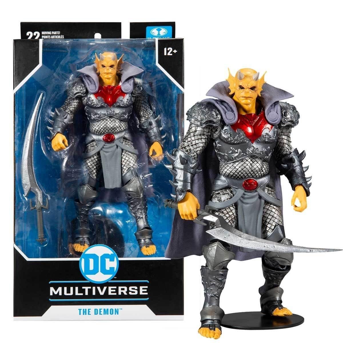 McFarlane Toys DC Multiverse 7" The Demon Action Figure - Multicolor, Plastic, Model 15163, Includes Accessories