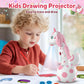 KETIEE Unicorn Drawing Projector Toys for Ages 5-7: Smart Art Sketcher Tracing and Drawing Projector for Kids with Cute Unicorn