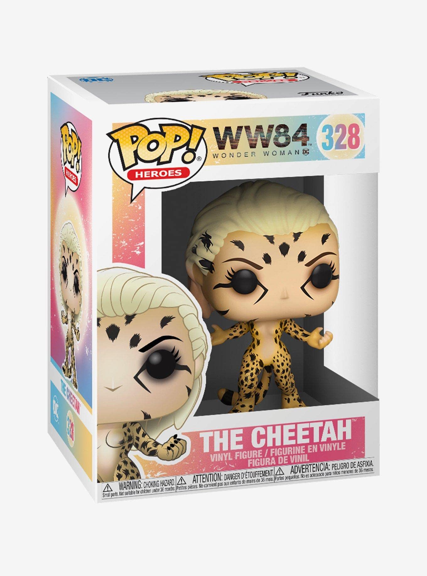 Funko Pop! Heroes Wonder Woman 1984 Cheetah Vinyl Figure Standard Multicolor Model 46667