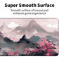 Mountains With Pink Flowers For Mtg & Tcg Playmat Mouse Pad,Bfdhgqzc 24'' X 14'' Game Mat For Mtg/Rpg/Ccg Trading Card Game Play