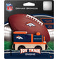 Masterpieces Nfl Denver Broncos Real Wood Toy Train, For Ages 3+