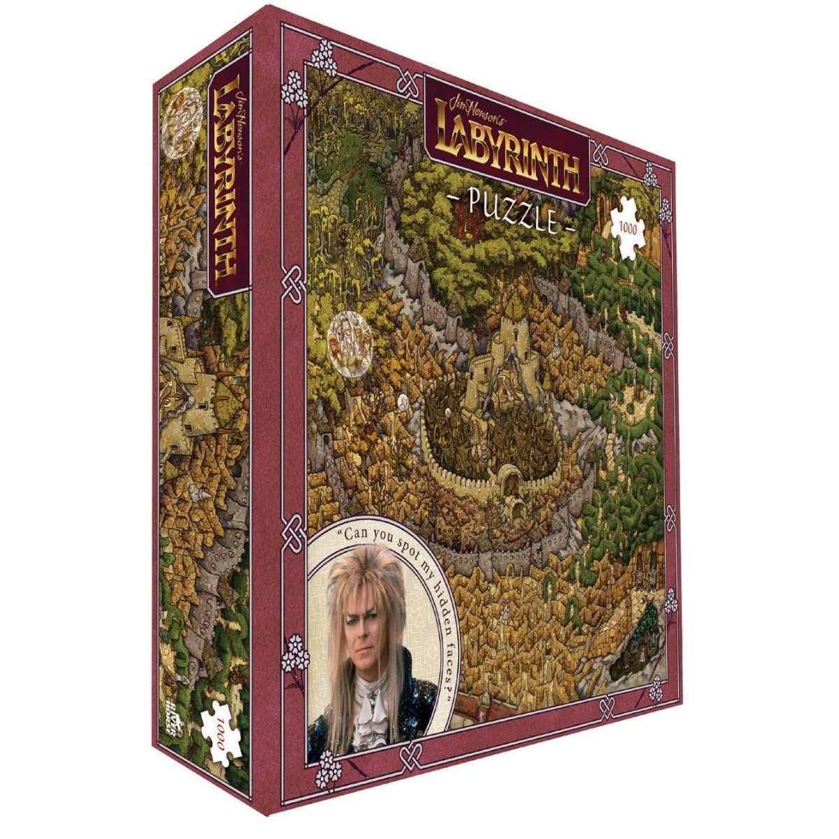 River Horse Jim Henson's Labyrinth 1000-Piece Puzzle - Cardboard, Model RH_LAB_008