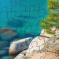 BEDUKE Jigsaw Puzzles for Adults 1000 Pieces Lake Tahoe Precise Interlocking Thick Sturdy 1000 Piece Puzzle Age 14+ Family Game