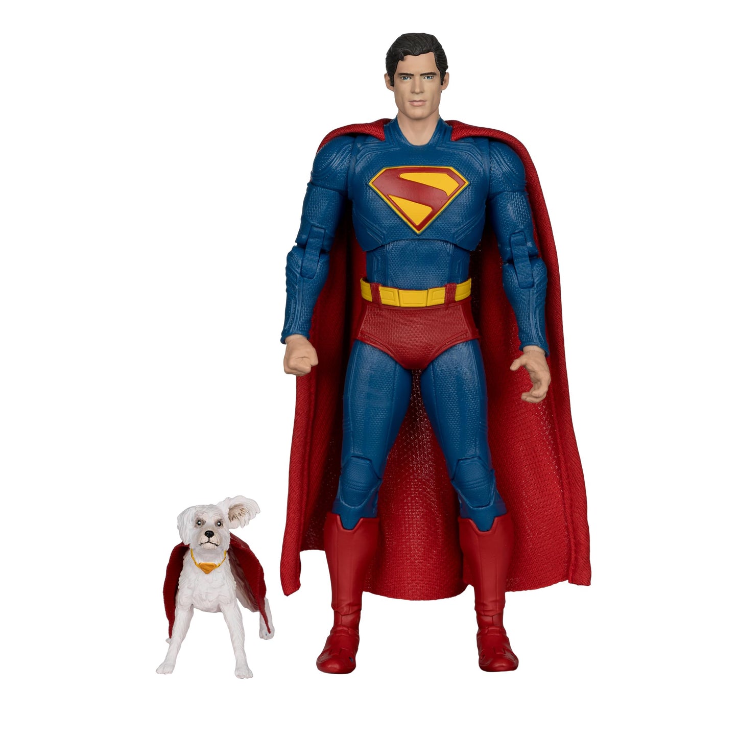 McFarlane Toys DC Theatrical Deluxe 7in WV1 - Superman with Krypto (Superman Movie)