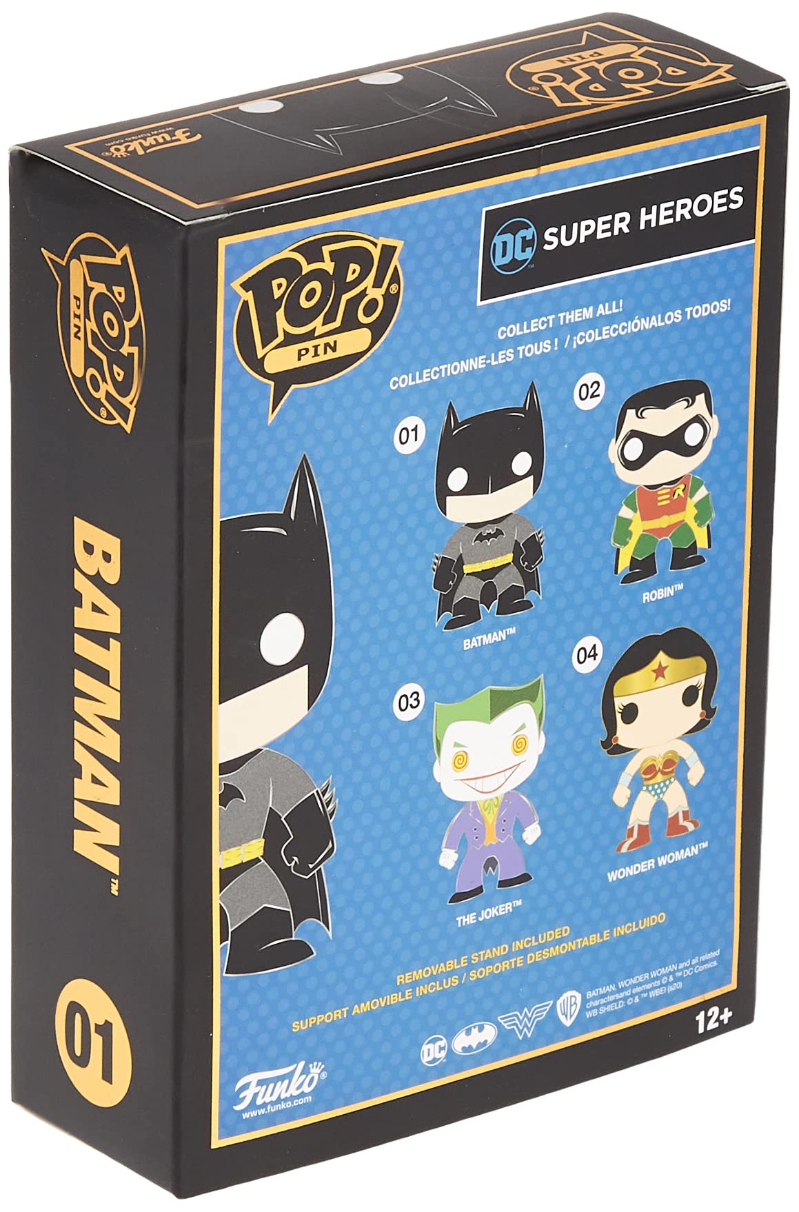 Funko Pop! Giant Pin Badge With Stand 10 Cm Dc Comics Batman