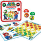 Super Mario Checkers & Tic-Tac-Toe Collector'S Game Set | Featuring Super Mario Bros - Mario & Luigi | Collectible Checkers And Tictactoe Perfect For Mario Fans