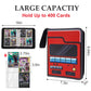 TCG Card Binder for Anime Trading Cards 4 Pocket with 50 Sleeves up to 400 Cards Waterproof Card Storage Bag with Sleeves for TCG Anime Game Cards