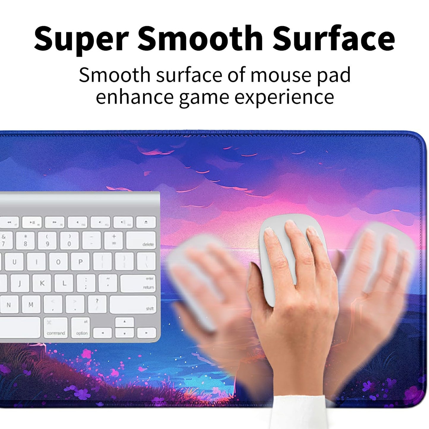 Digtiall Card Mat For Mtg & Tcg - 23.6'' X 13.8'' Playmat Mouse Pad For Trading Card Games, Rpg, Ccg - Computer Office Game Mat