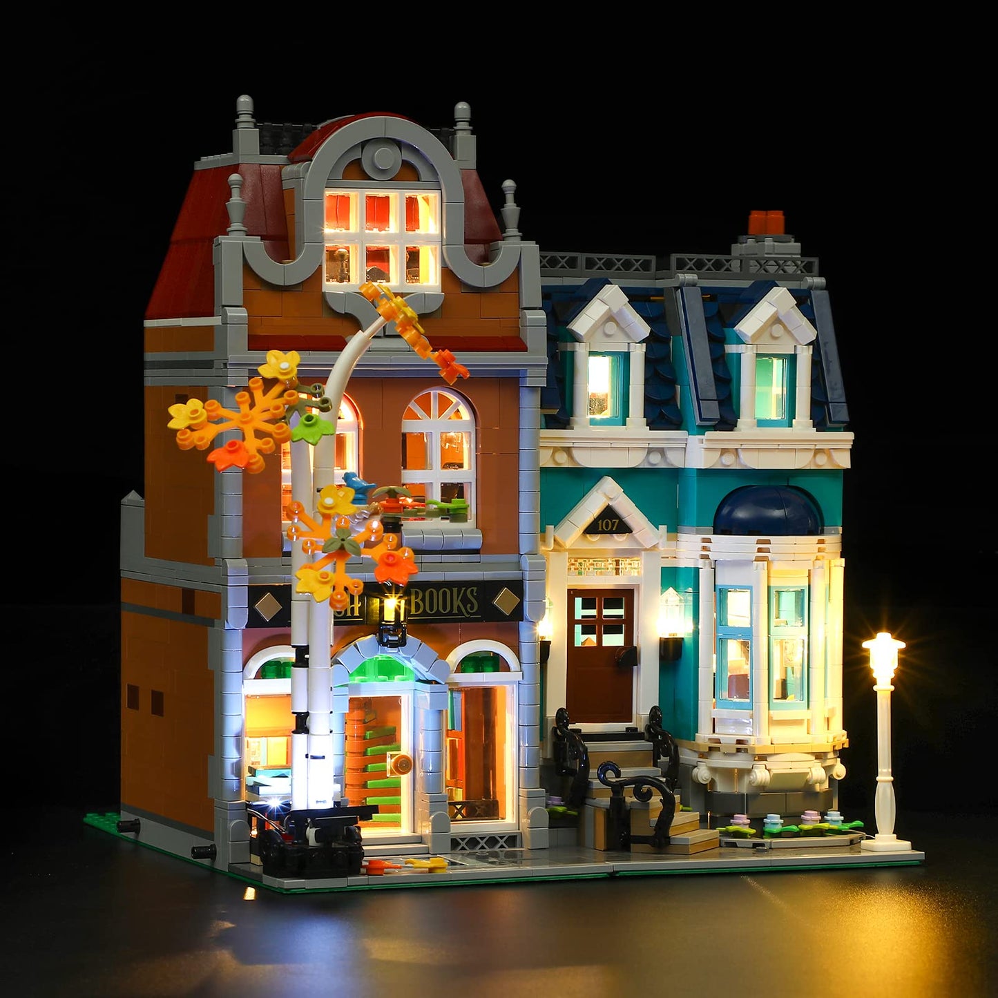 LIGHTAILING Led Light for Lego 10270 Bookshop Model - Remote-Control, Small, Multicolor, Plastic