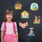 Fancy Land Sunday School Crafts for Kids Christian Bible Story Stickers Religious Hanging Ornaments for VBS Classroom DIY Activi