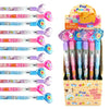 TINYMILLS 24 Pcs Cats Kittens Multi Point Stackable Push Pencil Assortment with Eraser for Kittens Birthday Party Favor Prize Ca
