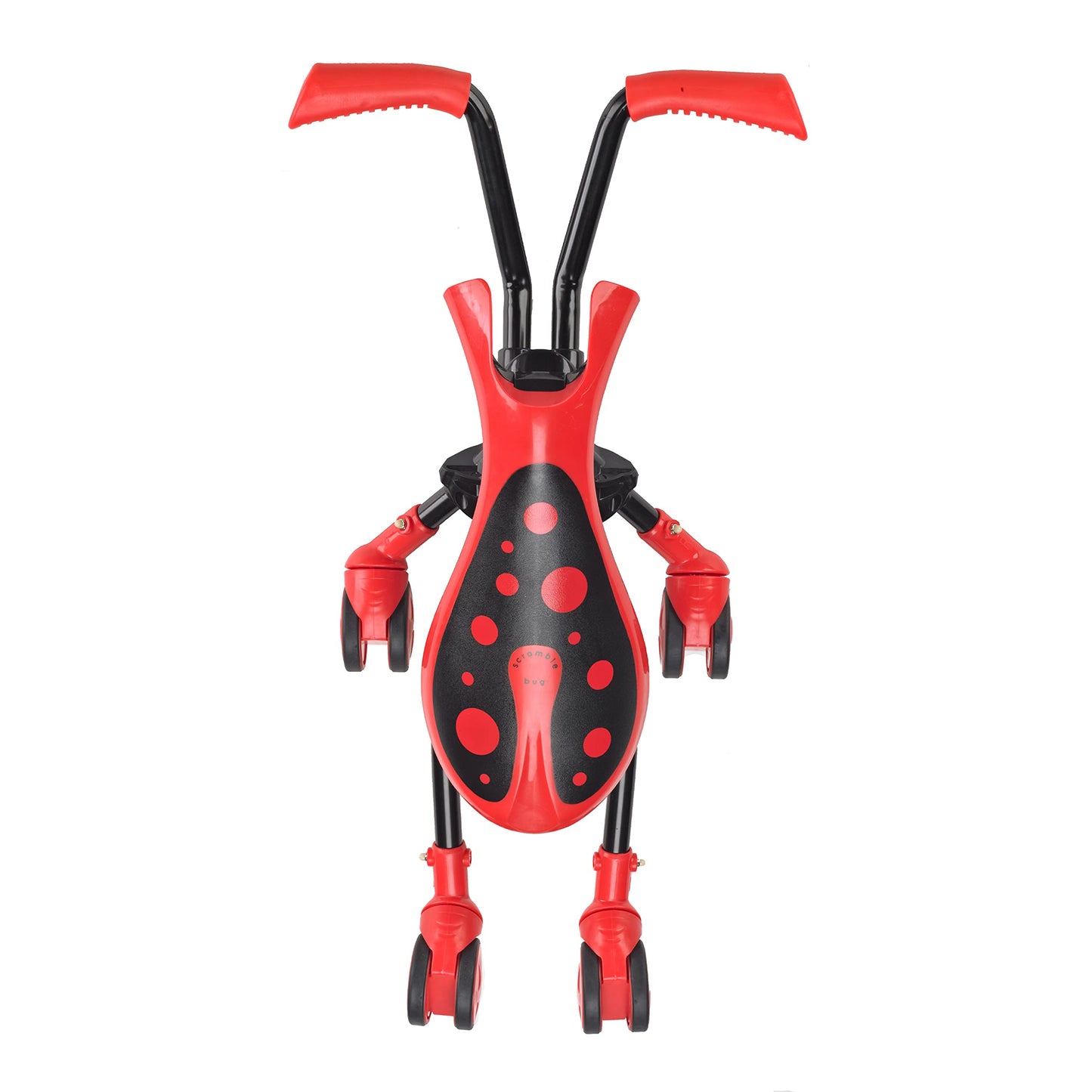 Mookie Scramblebug Beetle | Balance Bike | 4 Wheel Developmental Toy for Toddlers 1-2 | Indoor & Outdoor Play | Foldable for Sto