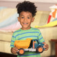 Battat - Yellow Dump Truck - Classic Toddler Trucks - Kids Construction Toys - Soft Rubber Wheels - 18 Months + - Dump Truck