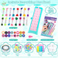 Friendship Bracelet Making Kit Toys for Girls, DIY Arts and Crafts for Kids Ages 8-12, Jewelry String Bracelets Maker Kit, Chris