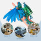 2 Pack Feathered Wyvern 3D Printed Articulated Dragon, Collectible Fantasy Dragon Figure For Anxiety Relief, Desk Pet (Frostveil
