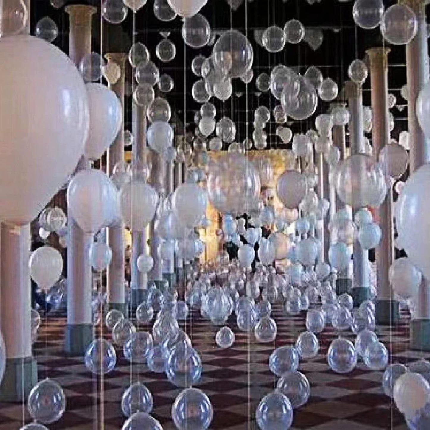 Kawkalsh 200Pcs 5 Inch Clear Balloons, Small Mini Latex Balloons For Party Birthday Baby Shower Anniversary Festival Arch Garlan