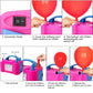 Balloon Pump 600W 110V Electric Balloon Pump Portable Electric Inflator Balloon Air Pump-2 Tying Tools Balloon Blower for Party