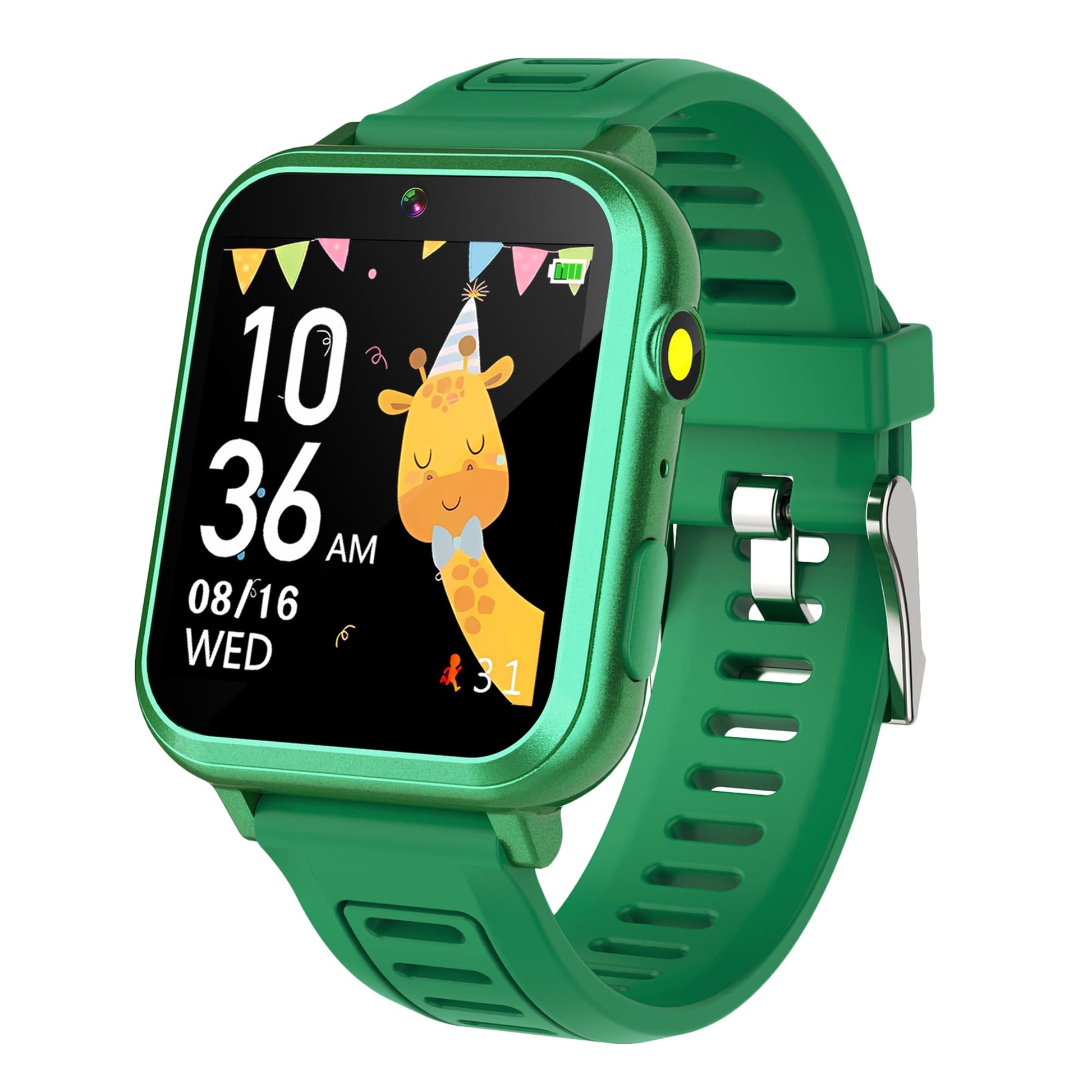 Aiwiep Kids Smart Watch For Kids With 24 Games Kids Watches Touch Screen Music Player Camera Alarm Clock Calculator Flashlight Stopwatch 12/24 Hr Toys For Kids Gift For Girls 3-12 Year Old