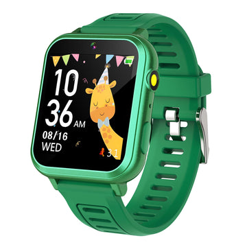Aiwiep Kids Smart Watch For Kids With 24 Games Kids Watches Touch Screen Music Player Camera Alarm Clock Calculator Flashlight Stopwatch 12/24 Hr Toys For Kids Gift For Girls 3-12 Year Old