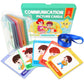Alsolife Autism Communication Cards, Flashcards For Special Ed, Speech Delay Non Verbal Children, 52 Pictures For Visual Aid