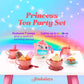 Tea Party Set for Little Girls- Musical Teapot Lights up with Songs & Sounds -Interactive Tea Set for Toddlers- Tea Time Toys wi