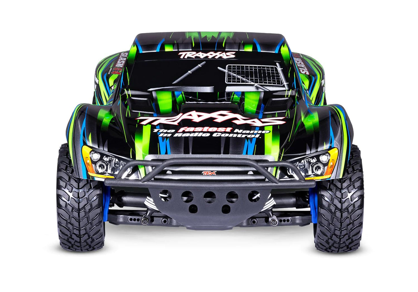 Traxxas TRA68154-4-GRN Slash 4X4 Brushless: 1/10 Scale 4WD Short Course Truck, Green