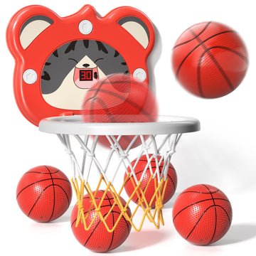 Watudou Toddler Basketball Hoop Indoor Toys Gifts For 3 4 5 Year Old Boys Kids, Indoor Mini Scoring Basketball Hoop For Toddler
