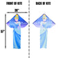 Windnsun Breezyfliers 57 Nylon Kite, Cinderella, 57 Inches Tall